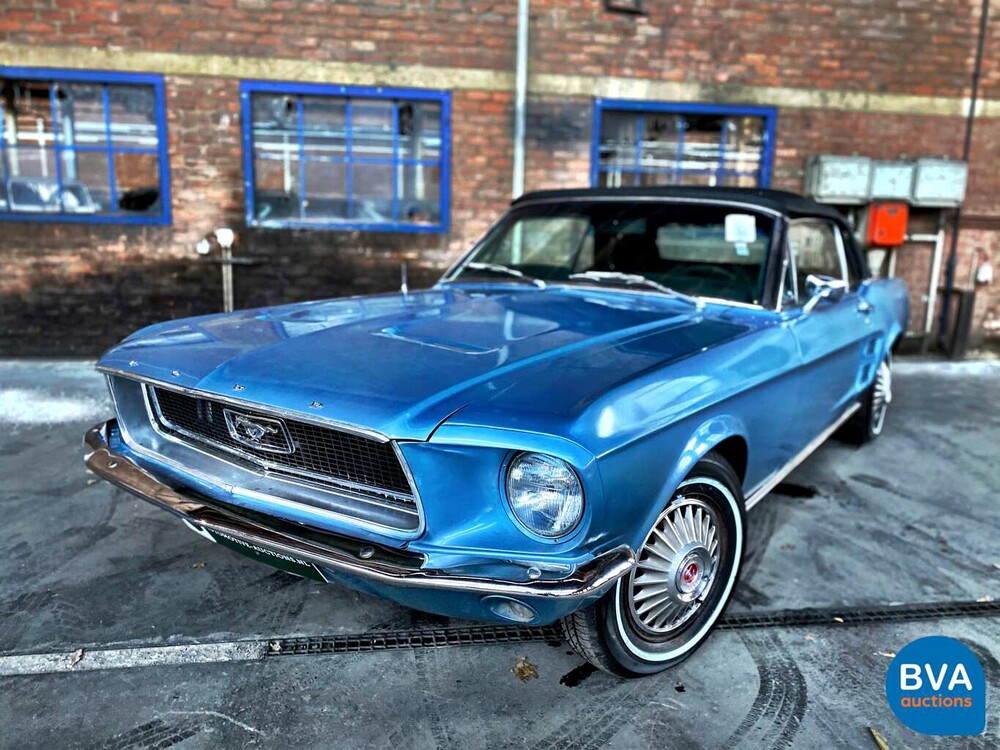 Ford Mustang Convertible V8 1967 Cabriolet C-Code
