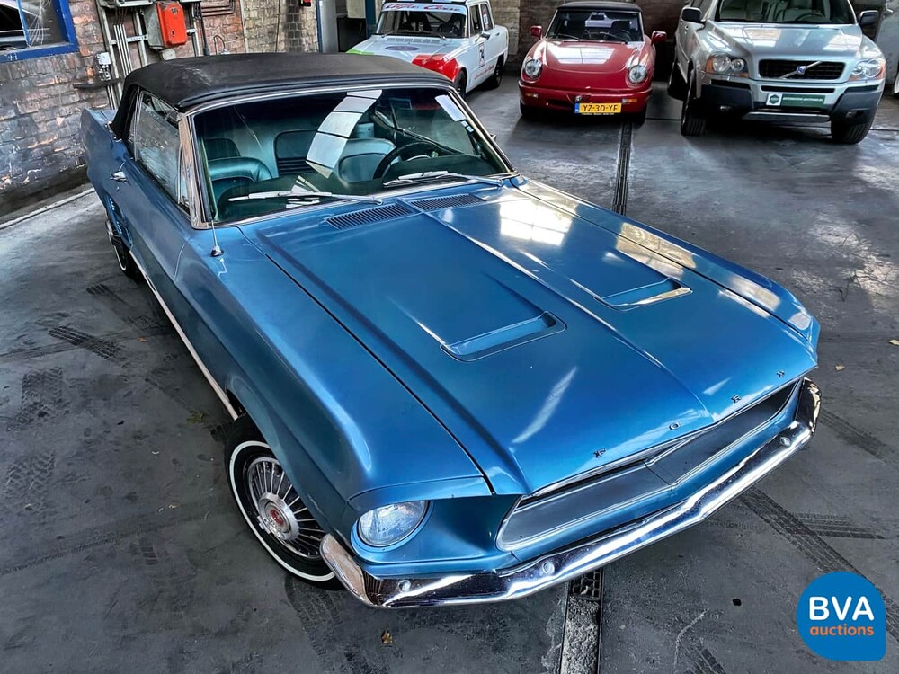 Ford Mustang Convertible V8 1967 Cabriolet C-Code