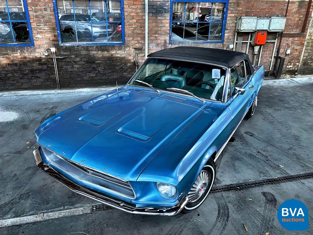 Ford Mustang Convertible V8 1967 Cabriolet C-Code