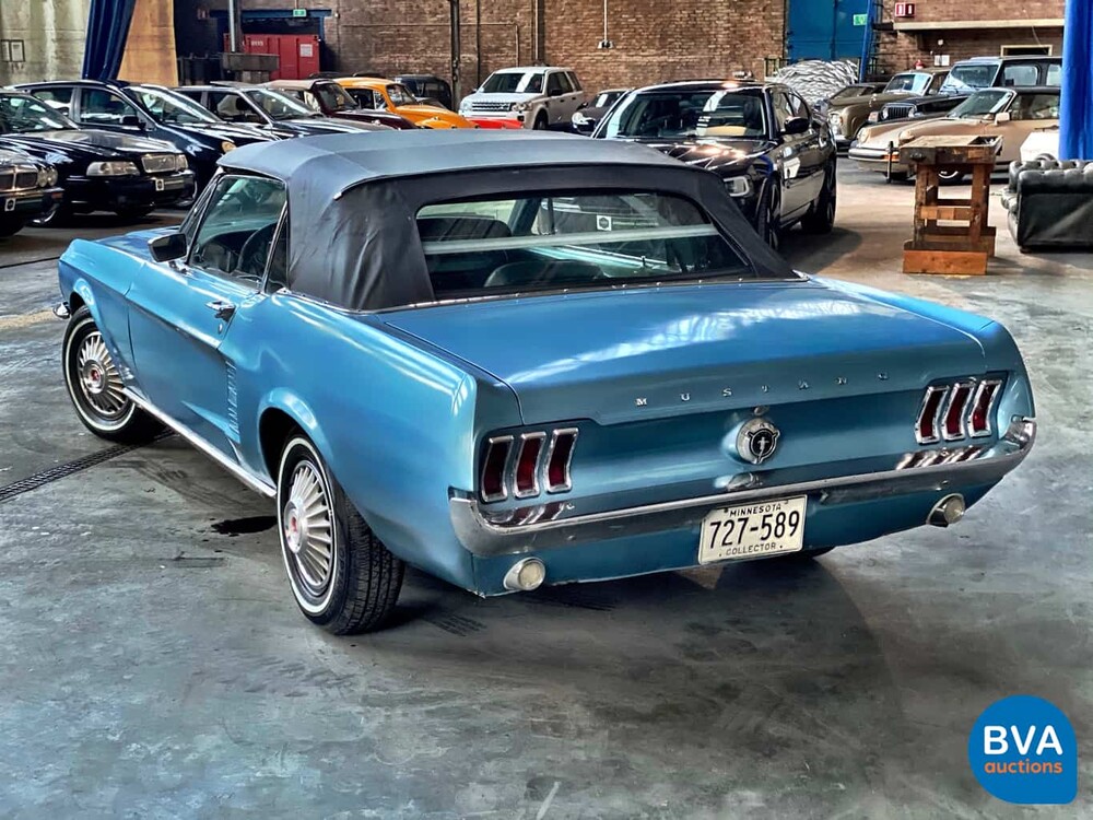 Ford Mustang Convertible V8 1967 Cabriolet C-Code