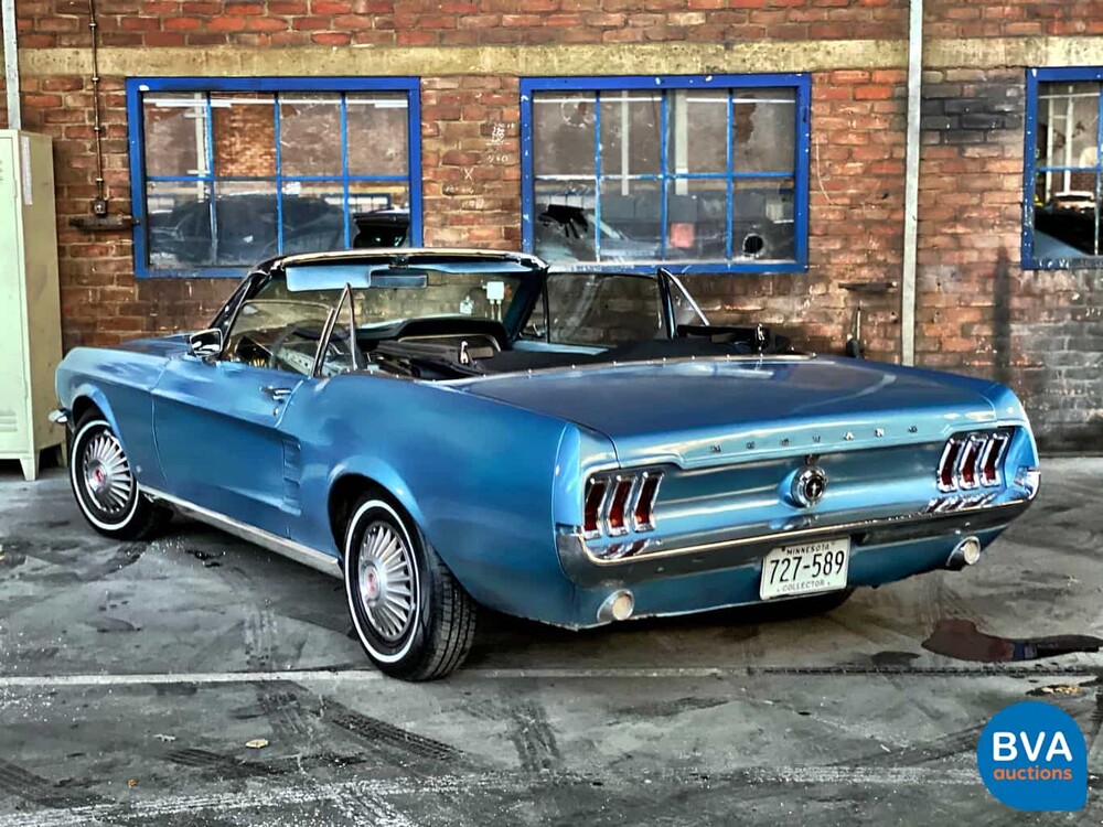 Ford Mustang Convertible V8 1967 Cabriolet C-Code