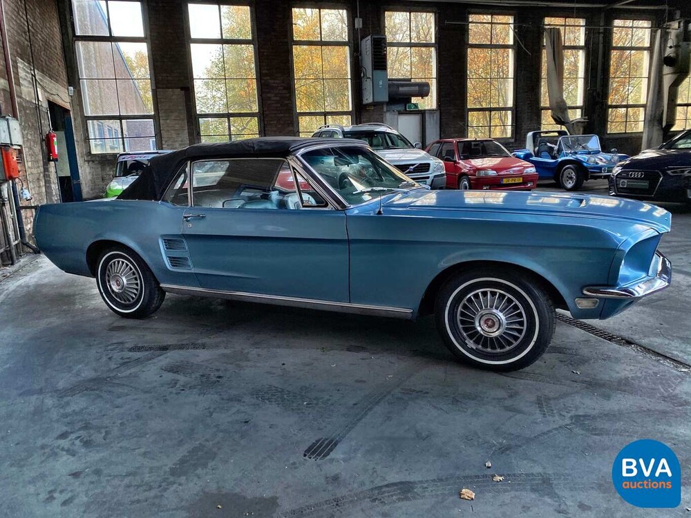 Ford Mustang Convertible V8 1967 Cabriolet C-Code