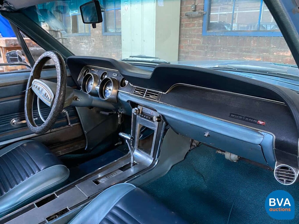 Ford Mustang Convertible V8 1967 Cabriolet C-Code