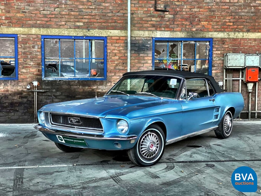 Ford Mustang Convertible V8 1967 Cabriolet C-Code