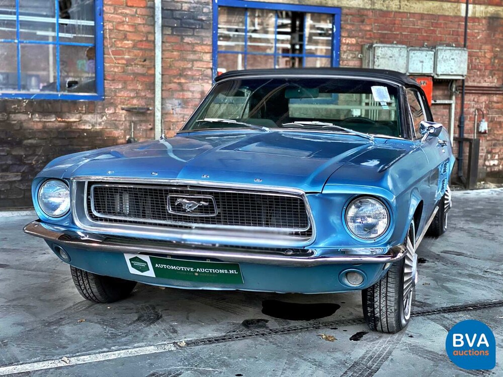 Ford Mustang Convertible V8 1967 Cabriolet C-Code