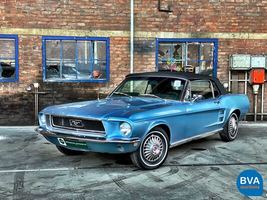 Ford Mustang Convertible V8 1967 Cabriolet C-Code.