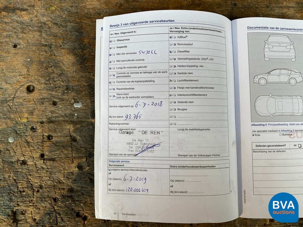 Volkswagen Touran 2.0 TDI Highline DSG 150pk 2016 -7 PERS-, JD-880-V