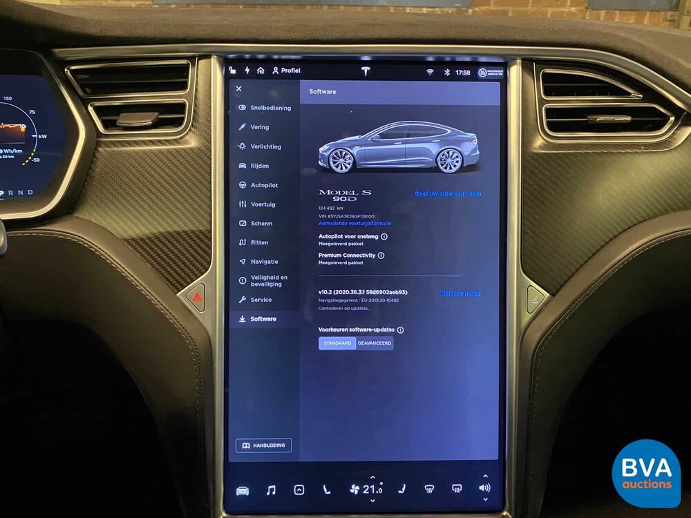 Tesla Model S 90D AWD FACELIFT 449PK 2016 -Org NL-, JT-049-P