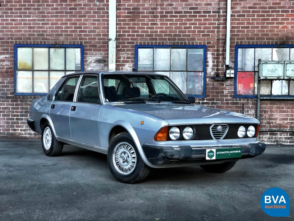 Alfa Romeo 6 2.5 V6 Carburateur 1979
