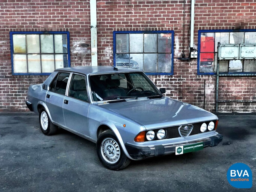 Alfa Romeo 6 2.5 V6 Carburateur 1979