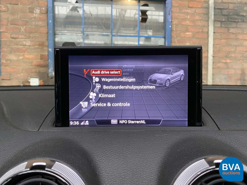 Audi A3 2.0 TFSI Quattro Cabriolet S-LINE 190pk S-Tronic 2018, J-097-VL
