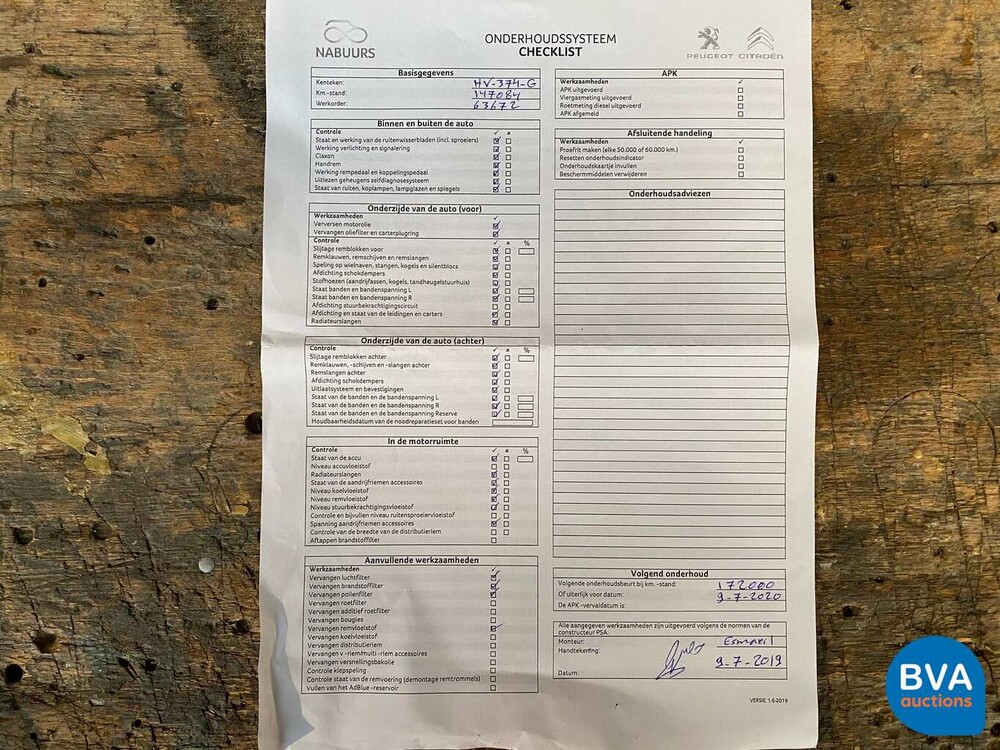 Peugeot 308 SW 1.6 BlueHDI Blue Lease Executive 120pk 2015 -Org NL-, HV-374-G