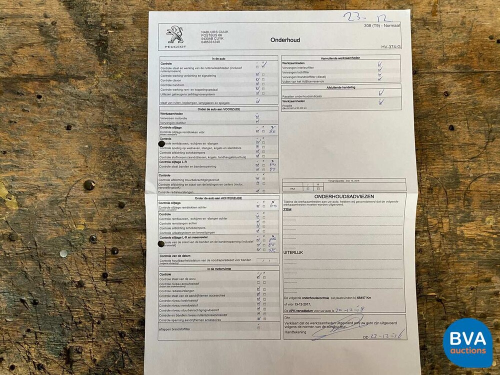 Peugeot 308 SW 1.6 BlueHDI Blue Lease Executive 120pk 2015 -Org NL-, HV-374-G