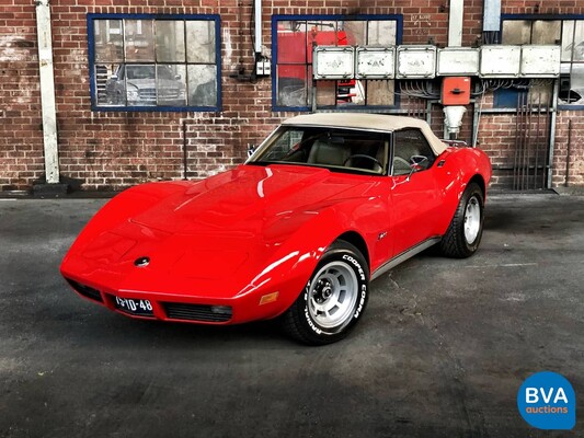 Chevrolet Corvette C3 Convertible 1974 Cabriolet, 75-YD-48.