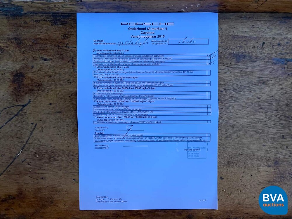 Porsche Cayenne 3.0 S E-Hybrid 416 PS 2015 -Original NL-, HK-999-Z.