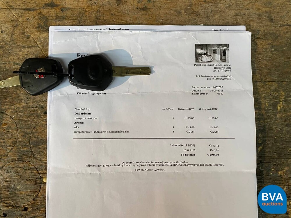 Porsche 911 3.4 Carrera Coupé 300 PS 1998 - Original NL -, TD-JZ-51.