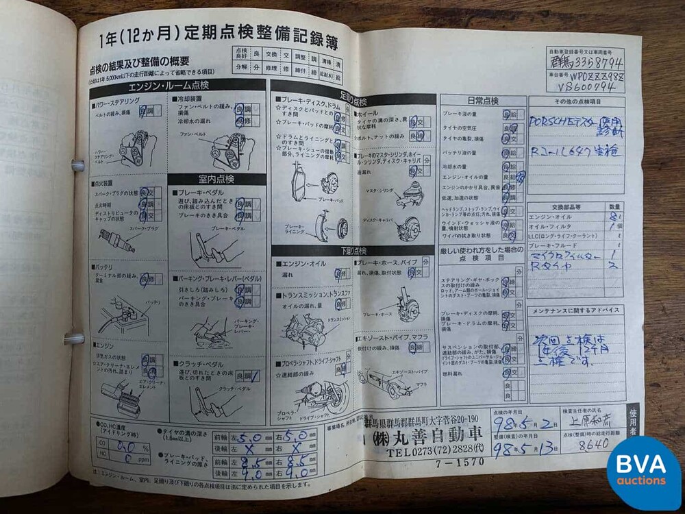 Porsche Boxster 2.5 204 PS 986 Cabriolet 1996 -Youngtimer-.
