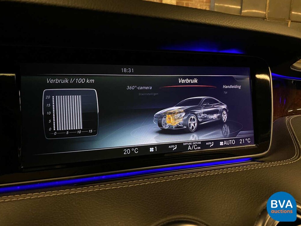 Mercedes-Benz S500 Coupé AMG V8 S-Class 455hp 2015, NT-714-B.