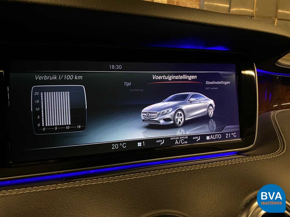 Mercedes-Benz S500 Coupé AMG V8 S-Class 455hp 2015, NT-714-B.