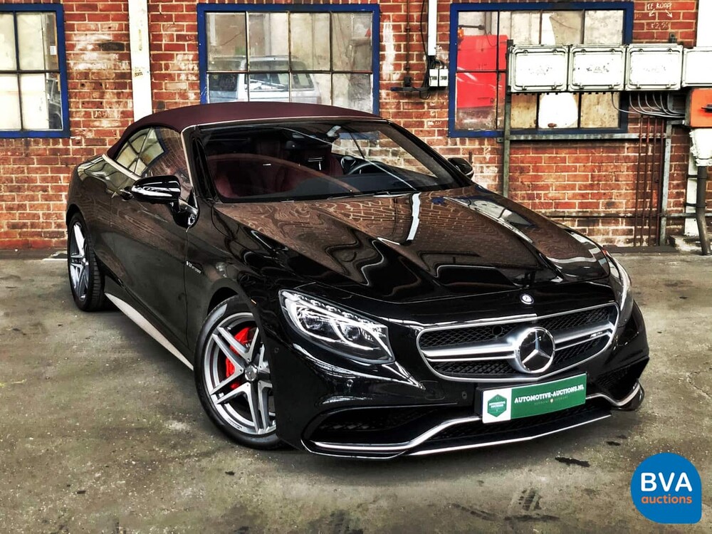 Mercedes-Benz S63 AMG 4Matic Cabriolet 5.5 V8 585pk, JS-239-R