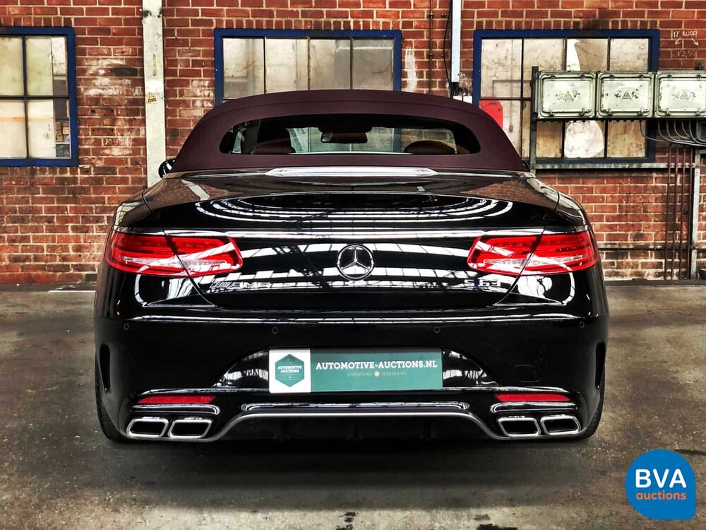Mercedes-Benz S63 AMG 4Matic Cabriolet 5.5 V8 585pk, JS-239-R