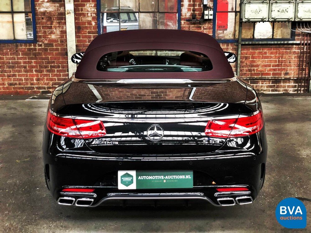 Mercedes-Benz S63 AMG 4Matic Cabriolet 5.5 V8 585pk, JS-239-R