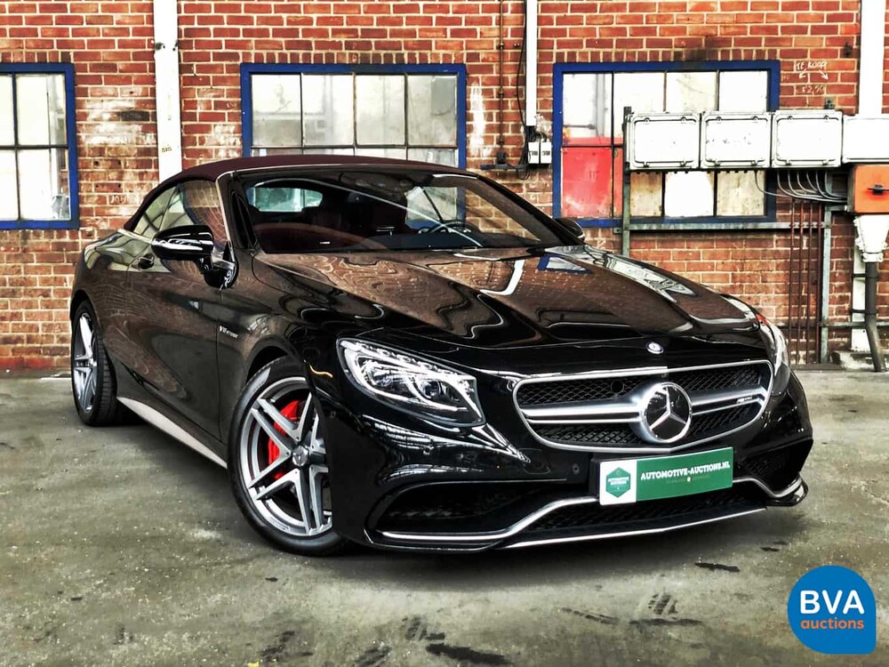 Mercedes-Benz S63 AMG 4Matic Cabriolet 5.5 V8 585pk, JS-239-R