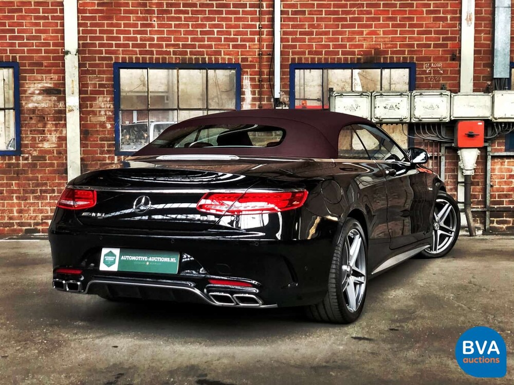 Mercedes-Benz S63 AMG 4Matic Cabriolet 5.5 V8 585pk, JS-239-R