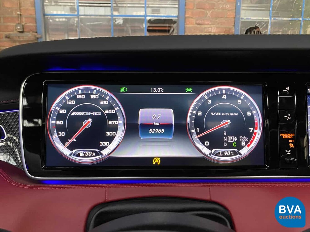 Mercedes-Benz S63 AMG 4Matic Cabriolet 5.5 V8 585pk, JS-239-R