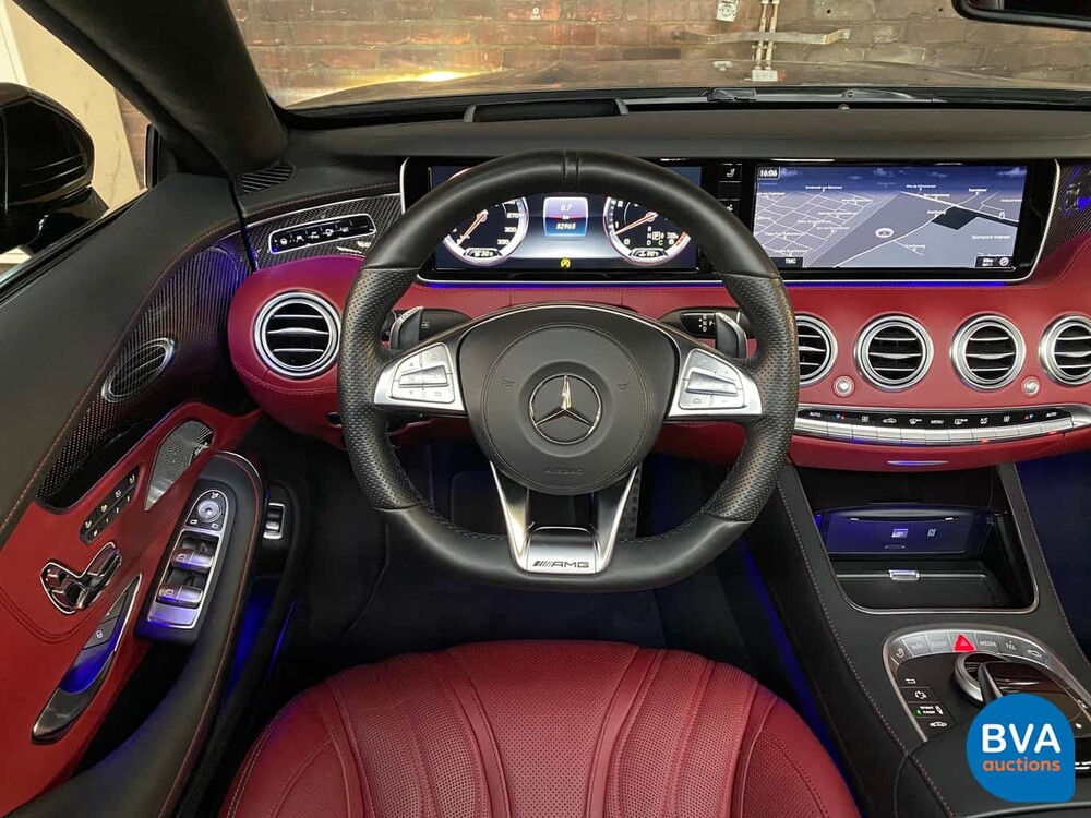 Mercedes-Benz S63 AMG 4Matic Cabriolet 5.5 V8 585pk, JS-239-R