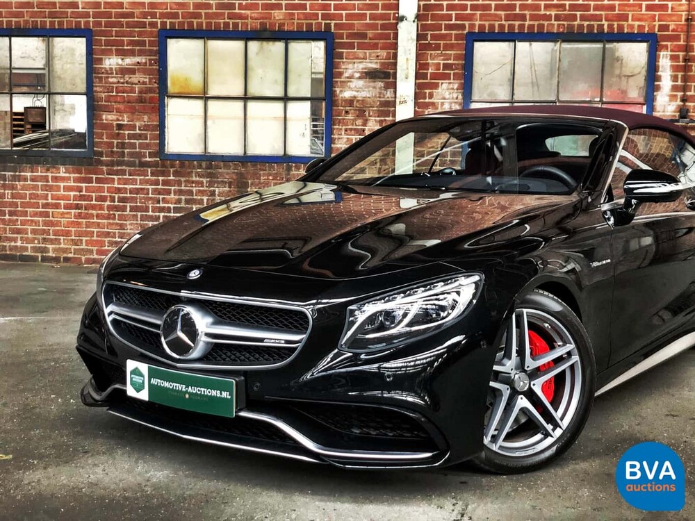 Mercedes-Benz S63 AMG 4Matic Cabriolet 5.5 V8 585pk, JS-239-R