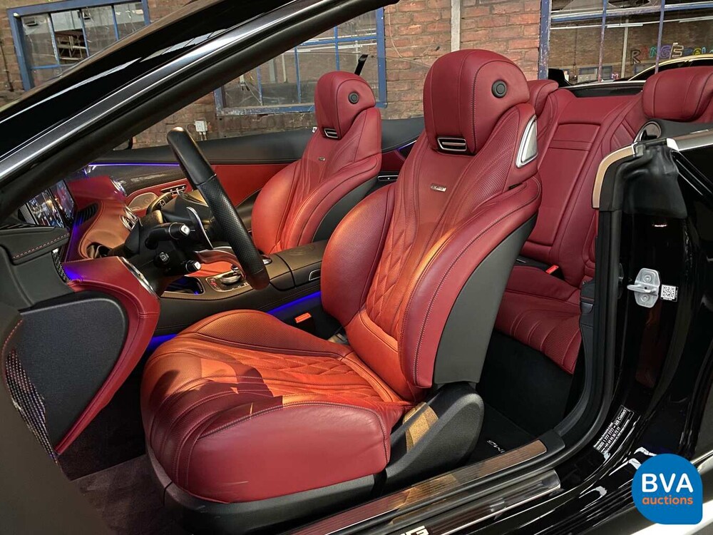 Mercedes-Benz S63 AMG 4Matic Cabriolet 5.5 V8 585pk, JS-239-R