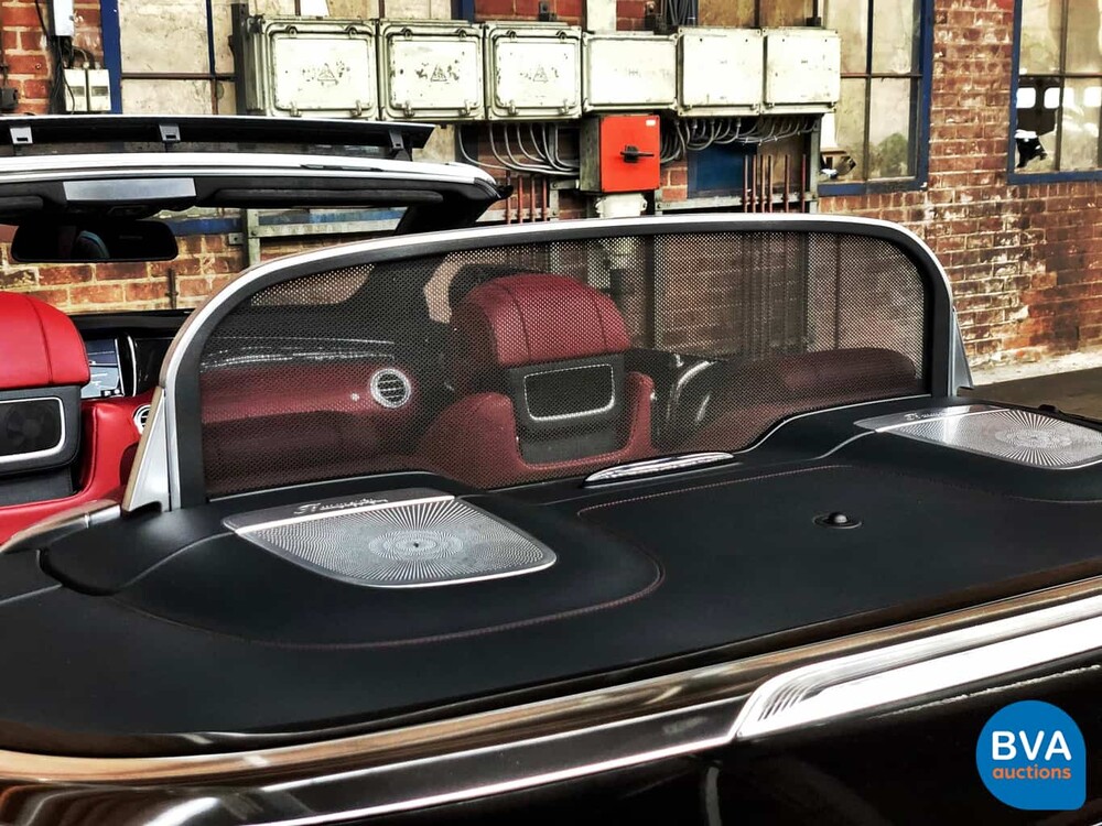 Mercedes-Benz S63 AMG 4Matic Cabriolet 5.5 V8 585pk, JS-239-R