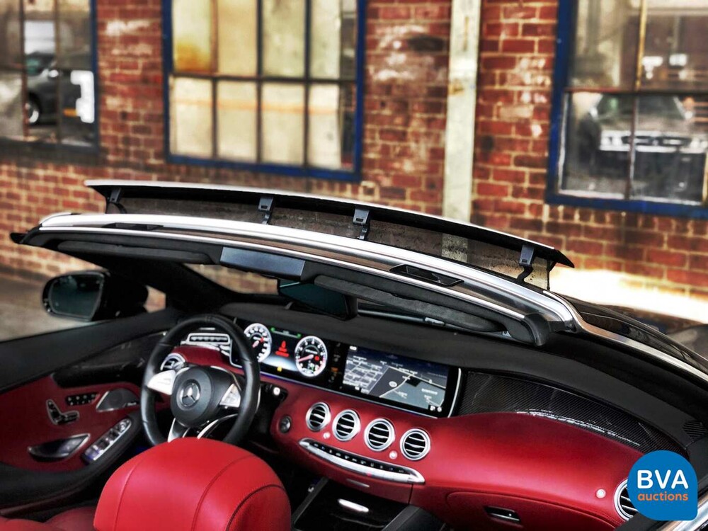 Mercedes-Benz S63 AMG 4Matic Cabriolet 5.5 V8 585pk, JS-239-R