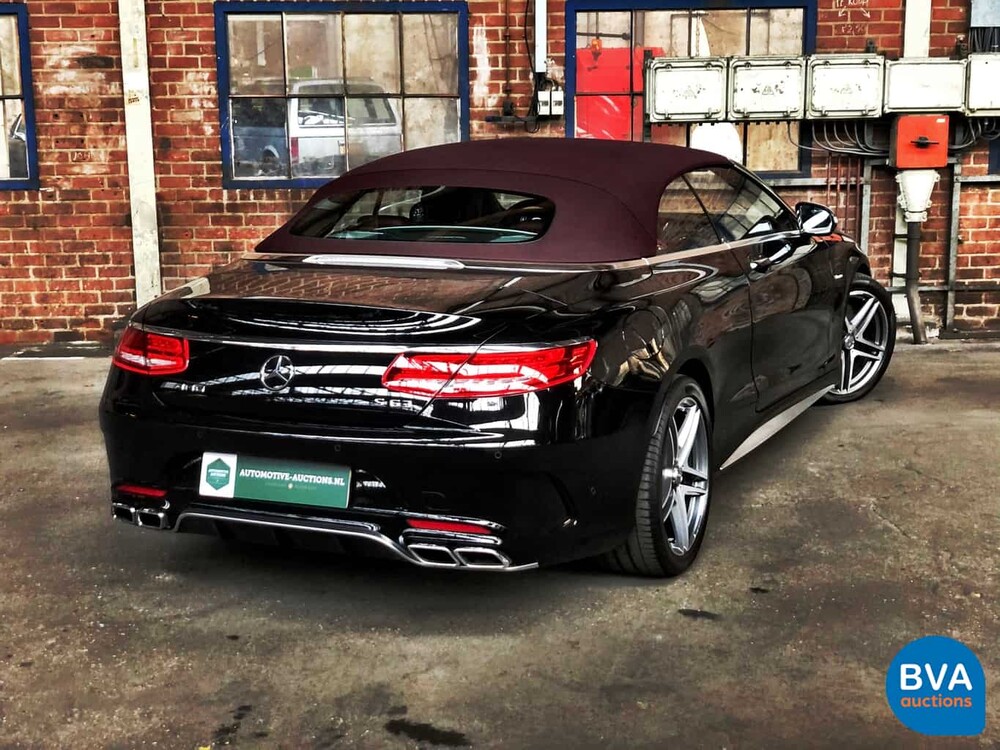 Mercedes-Benz S63 AMG 4Matic Cabriolet 5.5 V8 585pk, JS-239-R