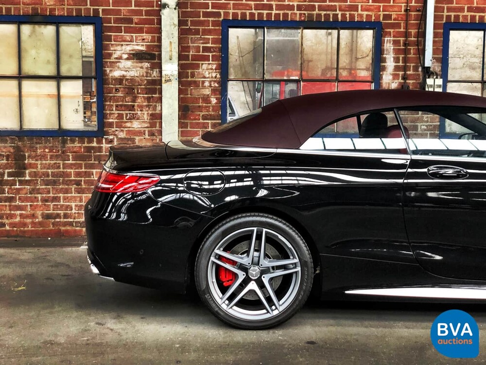 Mercedes-Benz S63 AMG 4Matic Cabriolet 5.5 V8 585pk, JS-239-R