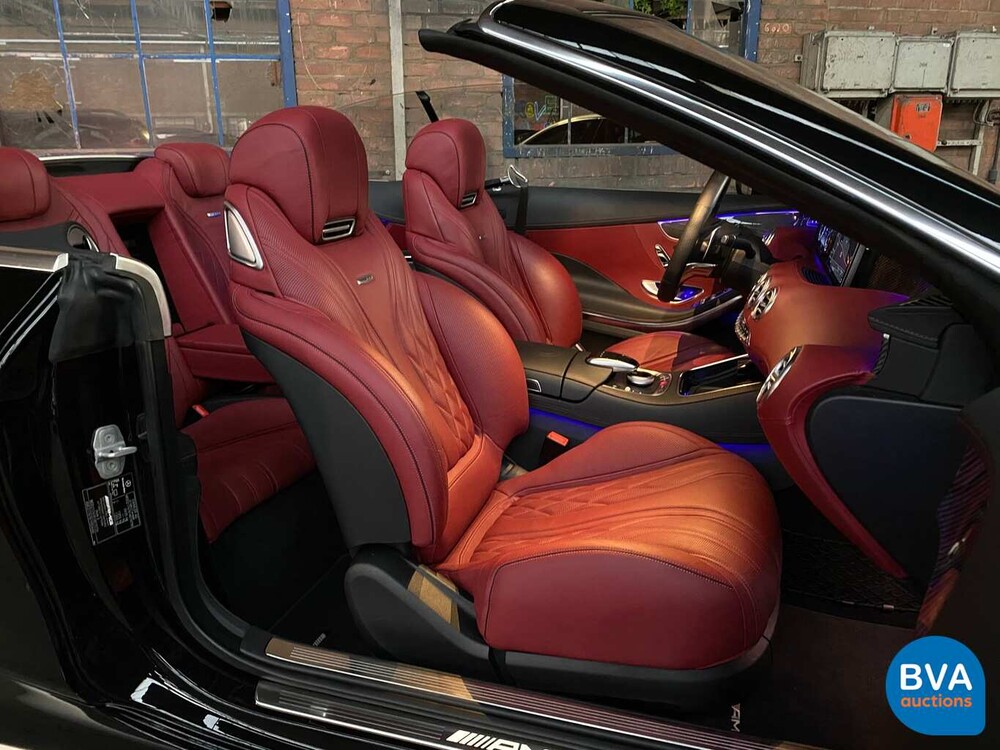 Mercedes-Benz S63 AMG 4Matic Cabriolet 5.5 V8 585pk, JS-239-R