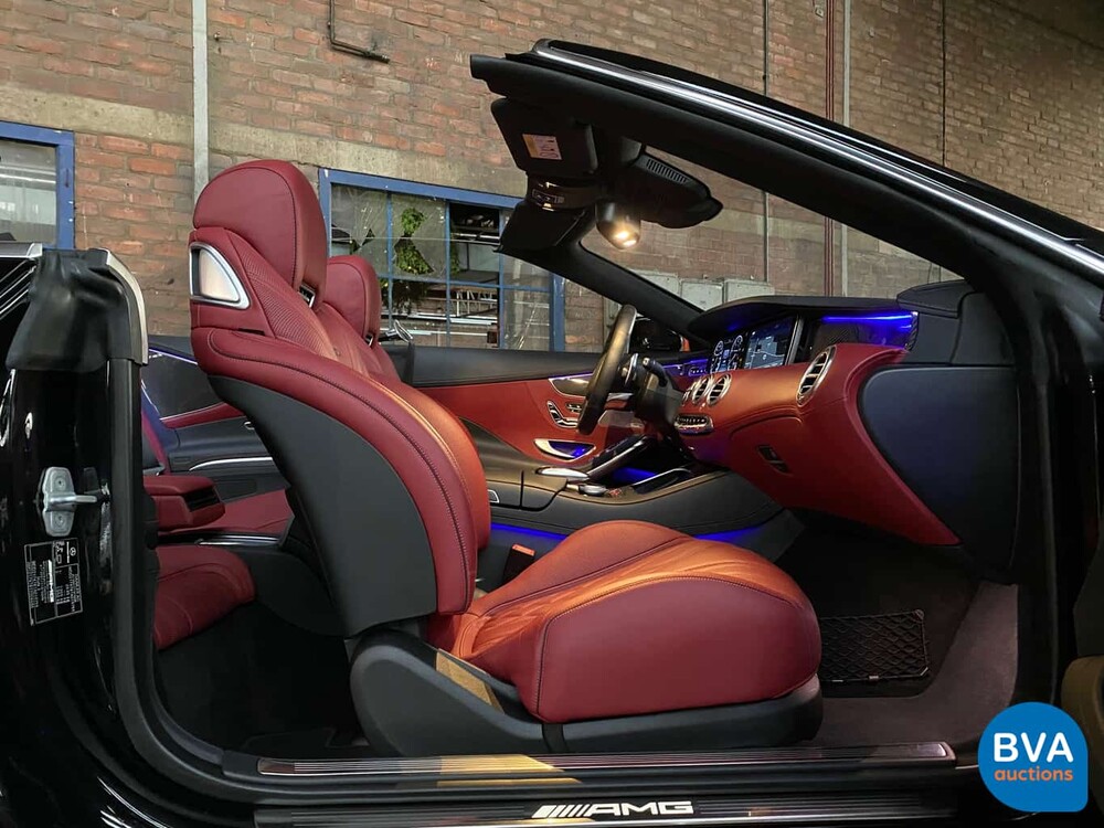 Mercedes-Benz S63 AMG 4Matic Cabriolet 5.5 V8 585pk, JS-239-R