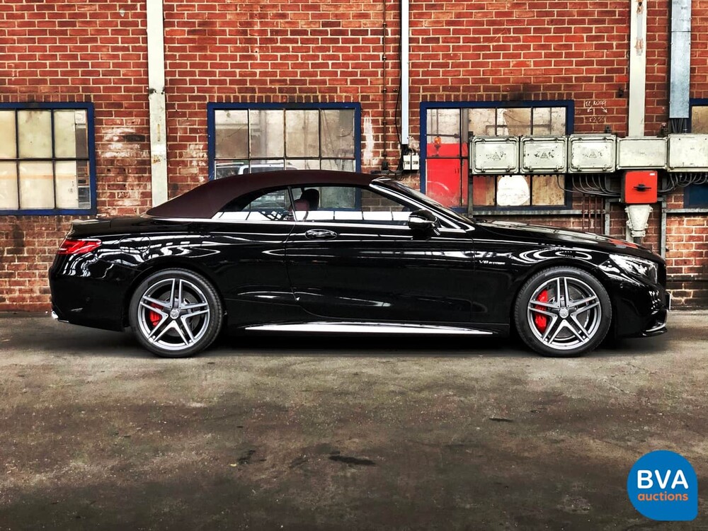Mercedes-Benz S63 AMG 4Matic Cabriolet 5.5 V8 585pk, JS-239-R
