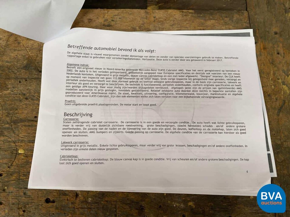 Mercedes-Benz CLK55 Cabriolet AMG 347pk CLK-Klasse 2002, 11-HJX-6