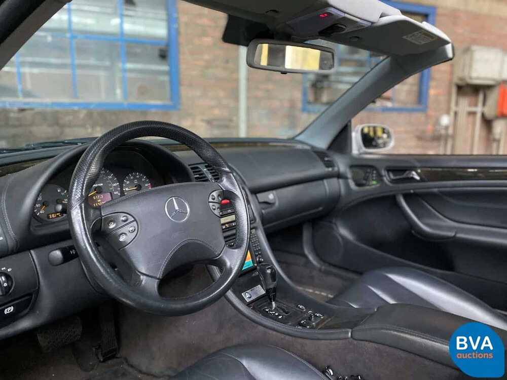 Mercedes-Benz CLK55 Cabriolet AMG 347pk CLK-Klasse 2002, 11-HJX-6