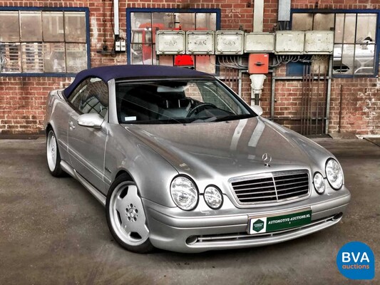 Mercedes-Benz CLK55 Cabriolet AMG 347hp CLK-Class 2002, 11-HJX-6.