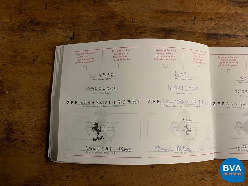 Ferrari 458 Italia 4.5 V8 578hp, H-038-SH.