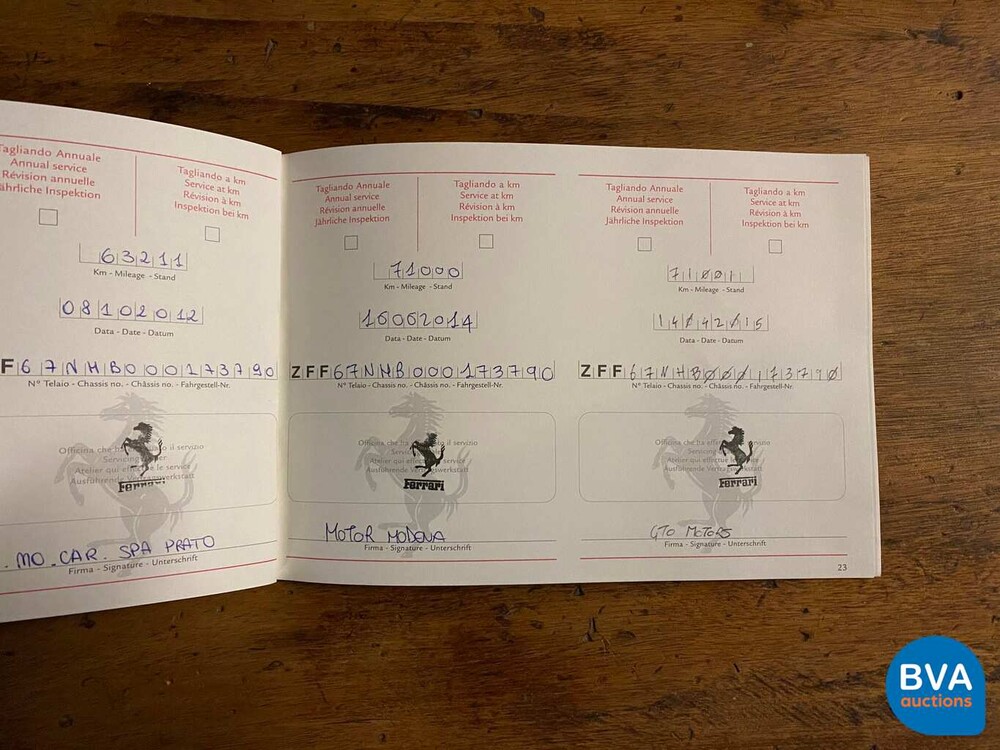 Ferrari 458 Italia 4.5 V8 578hp, H-038-SH.