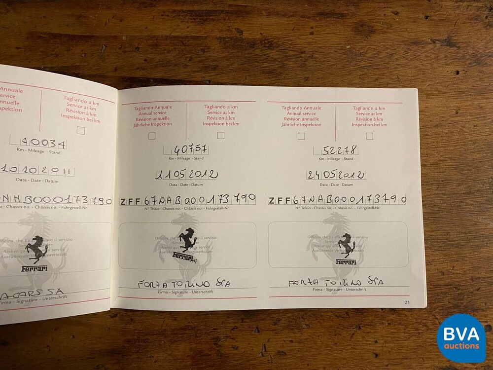 Ferrari 458 Italia 4.5 V8 578hp, H-038-SH.