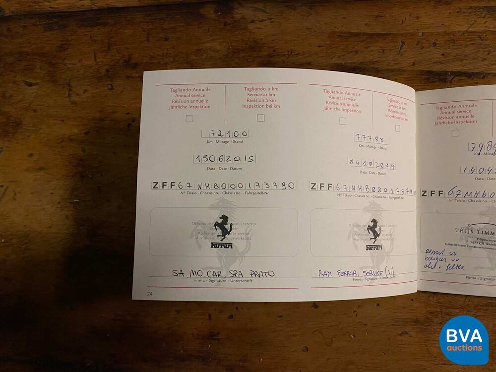 Ferrari 458 Italia 4.5 V8 578hp, H-038-SH.