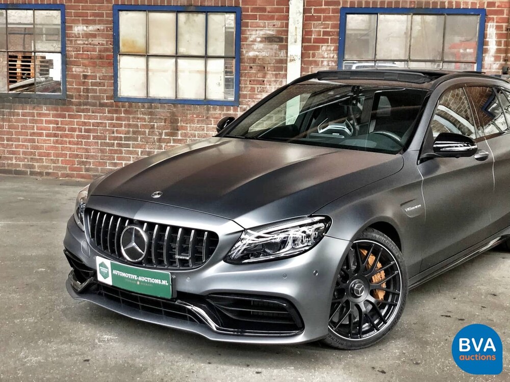 Mercedes-Benz C63 AMG S Estate 4.0 V8 510pk C-Klasse 2019 -GARANTIE-