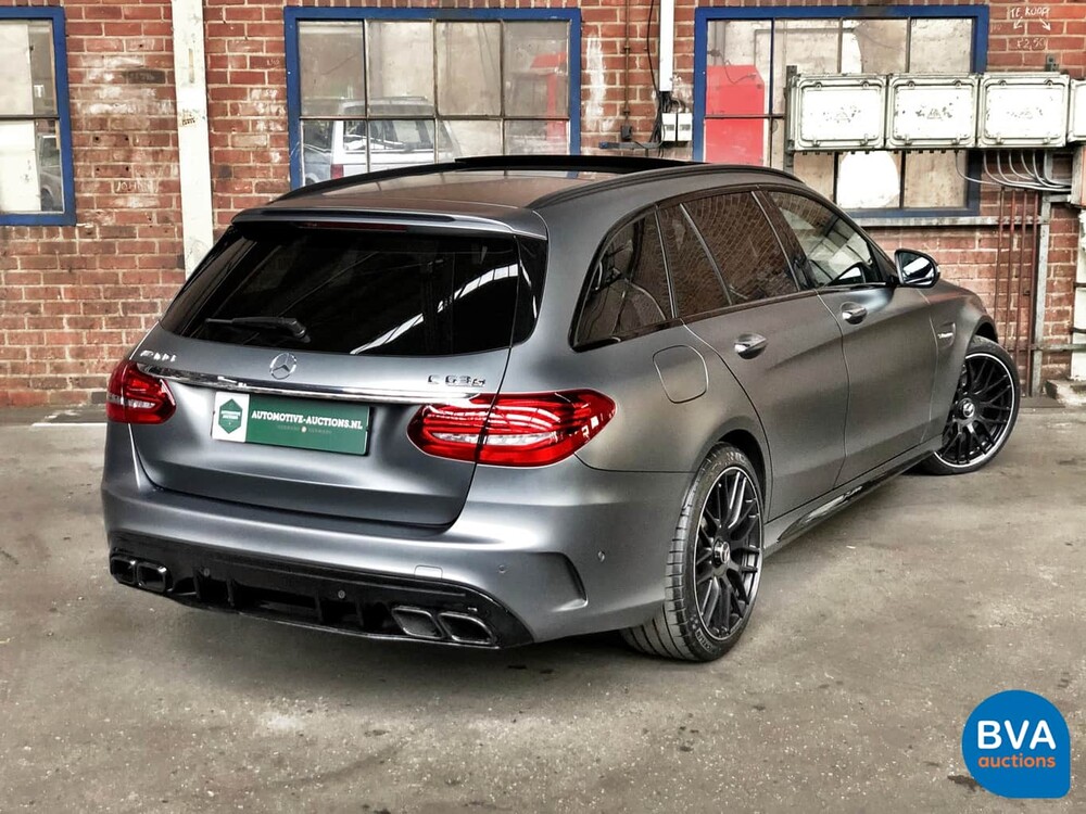 Mercedes-Benz C63 AMG S Estate 4.0 V8 510pk C-Klasse 2019 -GARANTIE-