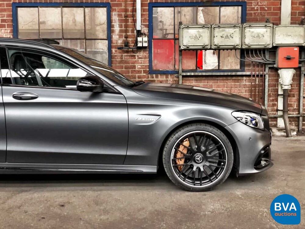 Mercedes-Benz C63 AMG S Estate 4.0 V8 510pk C-Klasse 2019 -GARANTIE-