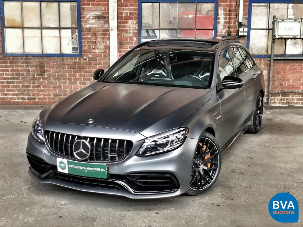 Mercedes-Benz C63 AMG S Estate 4.0 V8 510pk C-Klasse 2019 -GARANTIE-